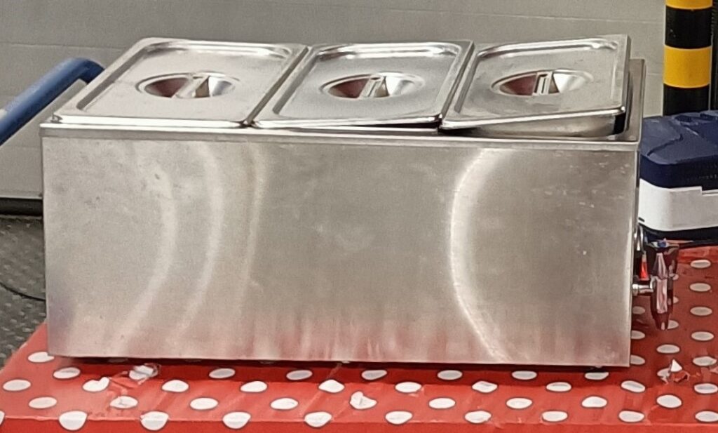 hotdog au bain marie